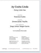 Ay Cosita Linda SACB choral sheet music cover